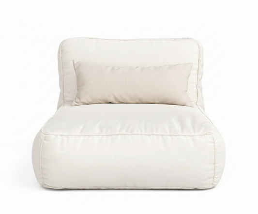 Heavenly Beanie Chair White