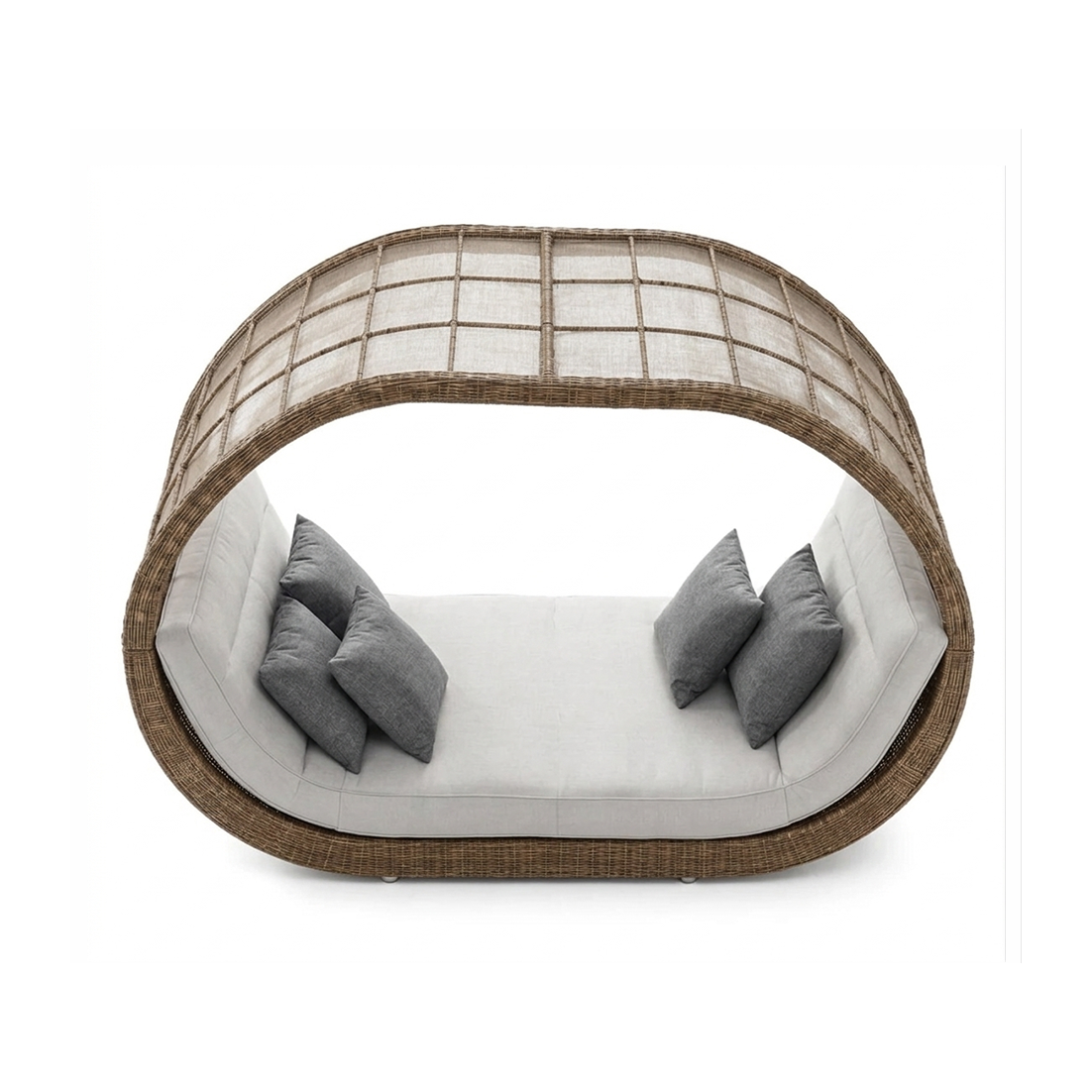 Heavenly Love Sun Bed Oval