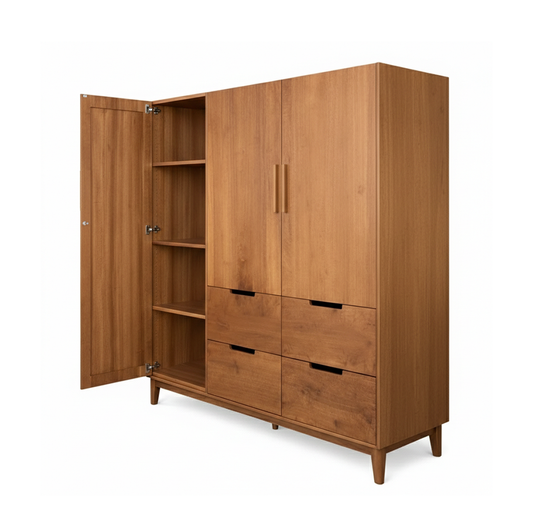 Heavenly Olympus Teak Wardrobe