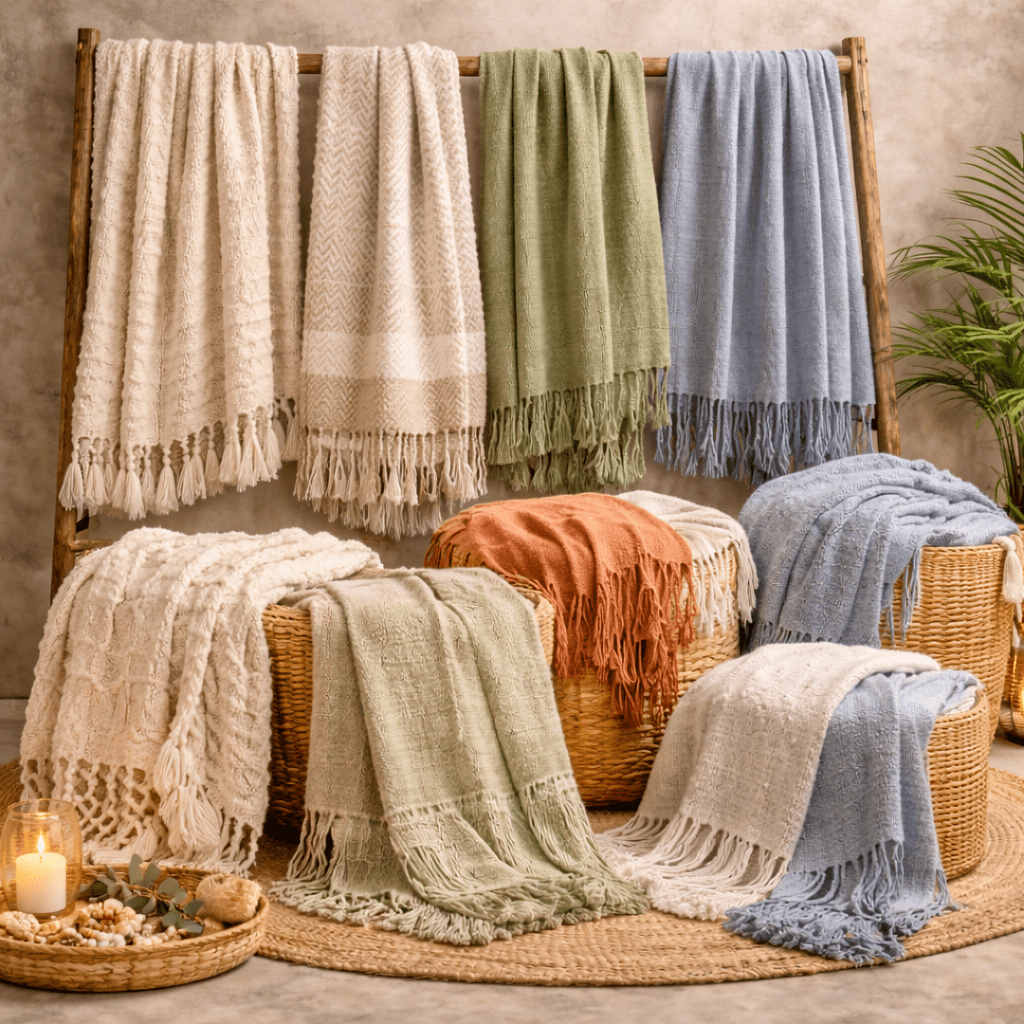 Textiles-Throws - Heavenly Home Furniture