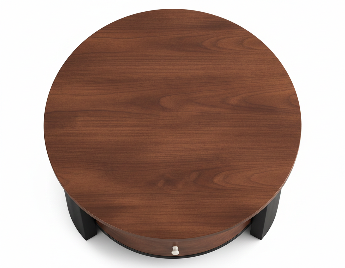 Heavenly Black & Walnut Coffee Table