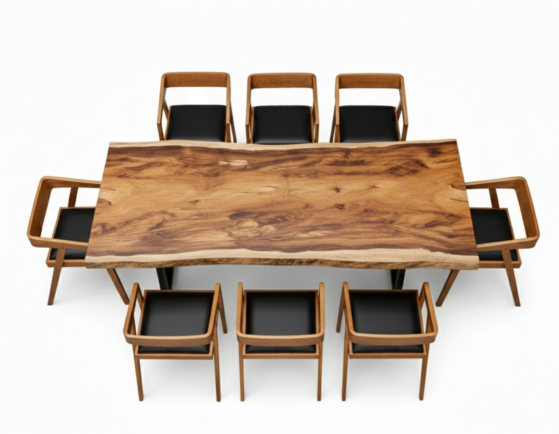 Heavenly Suar Wood Resin Table