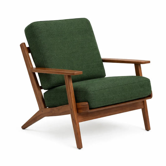 Heavenly Green Mid - Century Chair - Heavenly Home Furniture