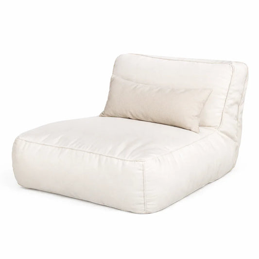Heavenly Beanie Chair White - Heavenly Home Furniture