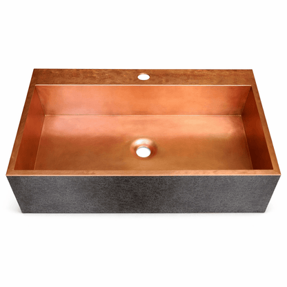 Heavenly Copper Square Sink - Heavenly Home Furniture