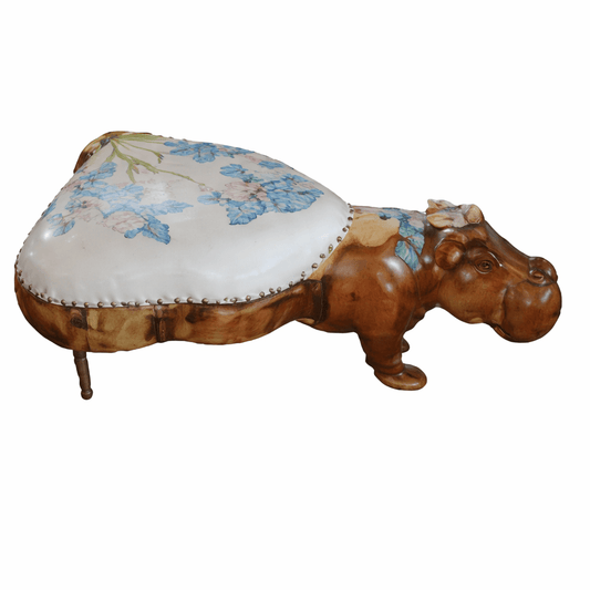 Heavenly Hippo Ottoman - Heavenly Home Furniture