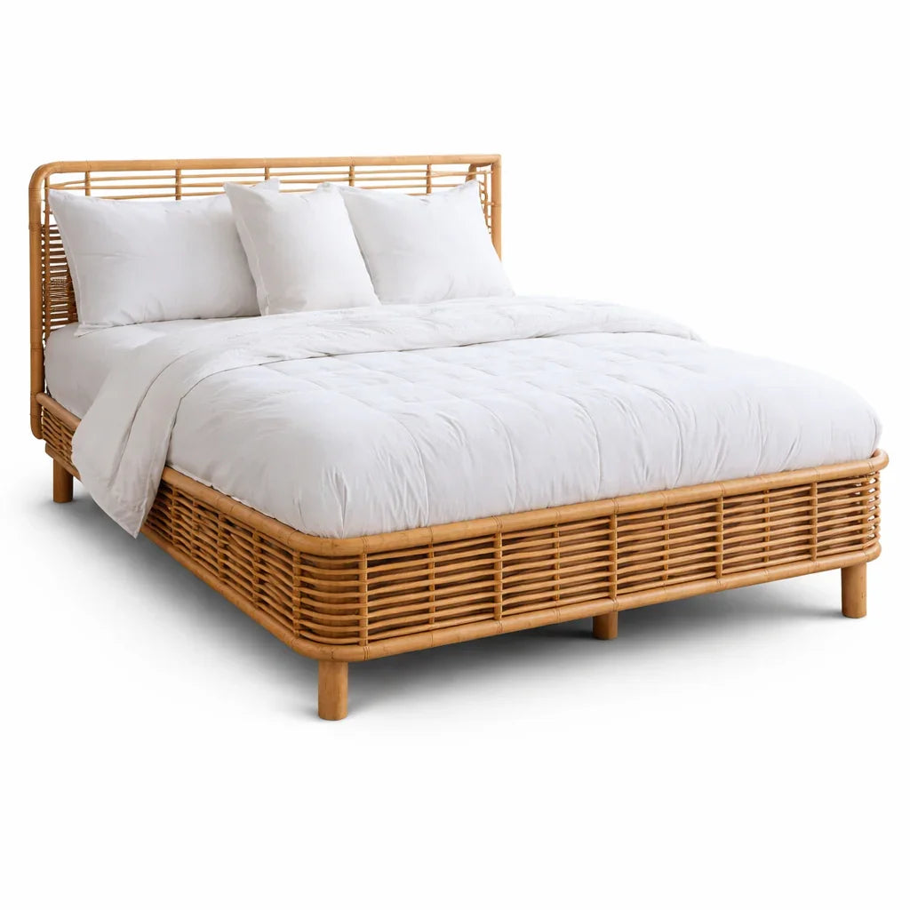 Heavenly Rattan Bedframe - Heavenly Home Furniture