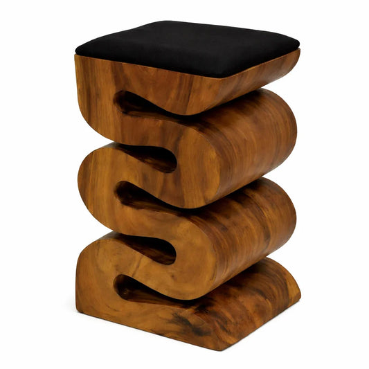 Heavenly Sculptural Stool - Heavenly Home Furniture