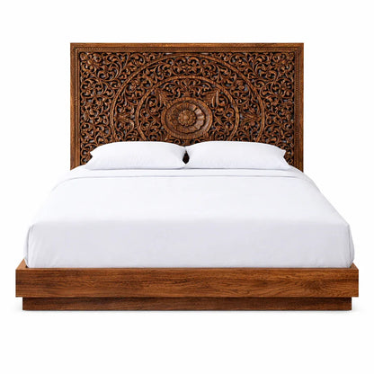 Heavenly Regal Teak Headboard - Heavenly Home Furniture