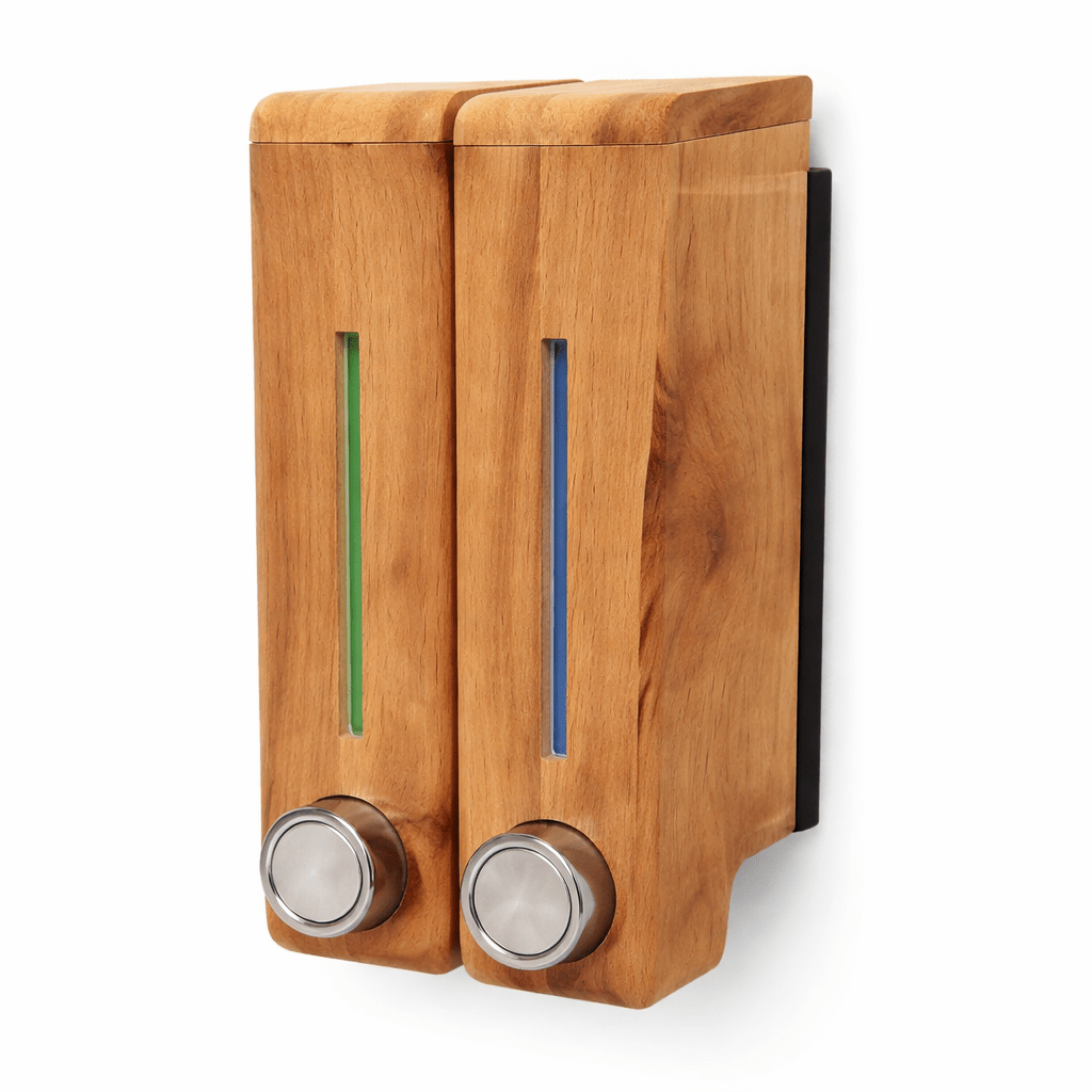 Heavenly Teak Twin Wall Dispensers - Heavenly Home Furniture