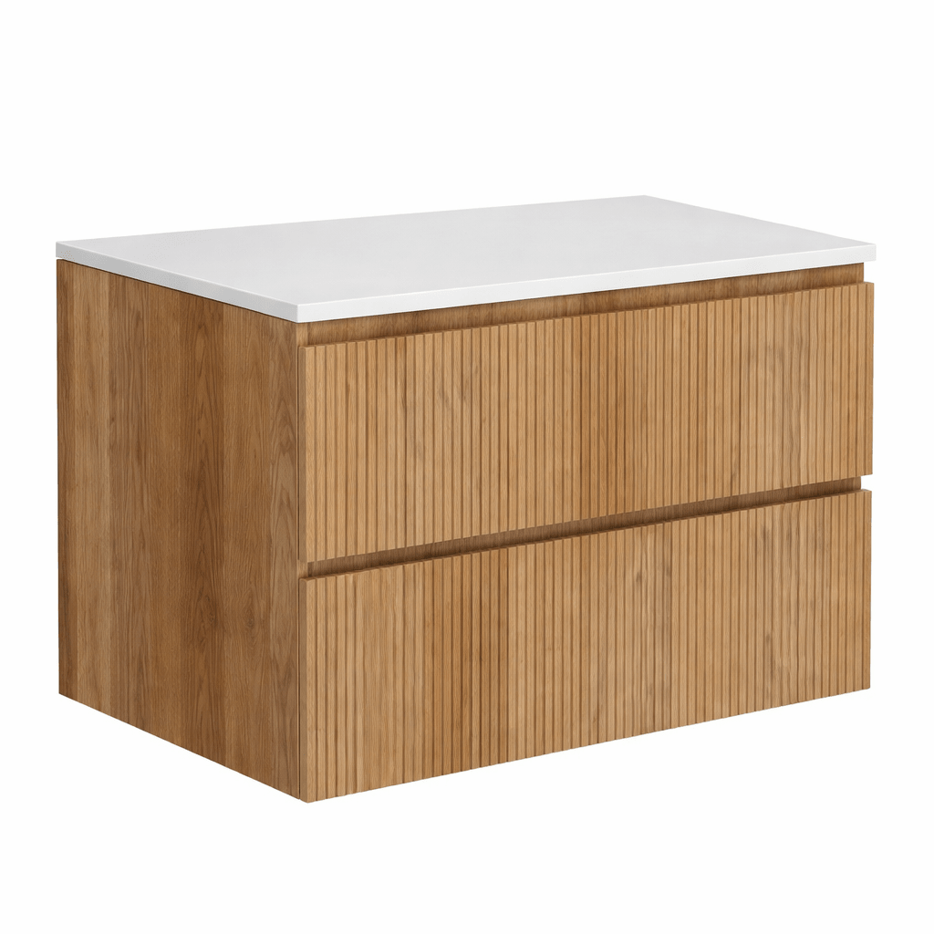 Heavenly Teak & Marble Vanity Unit - Heavenly Home Furniture