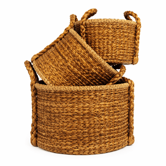 Heavenly Basket Planter Eco Pandanus - Heavenly Home Furniture