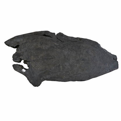 Heavenly Aluminum, Glass & Wood Table