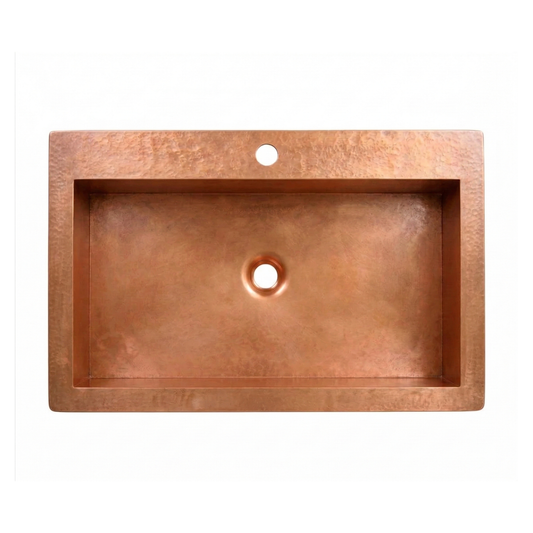 Heavenly Copper Square Sink