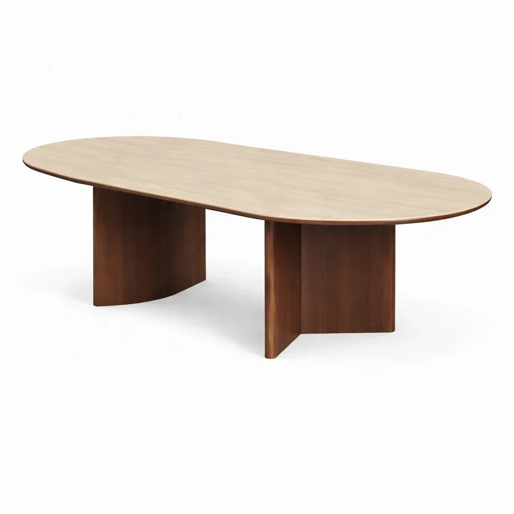 Heavenly Cream Deco Dining Table - Heavenly Home Furniture