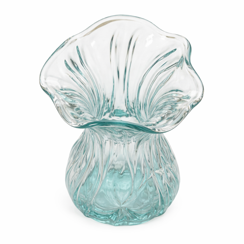 Heavenly Glass Wave Vase
