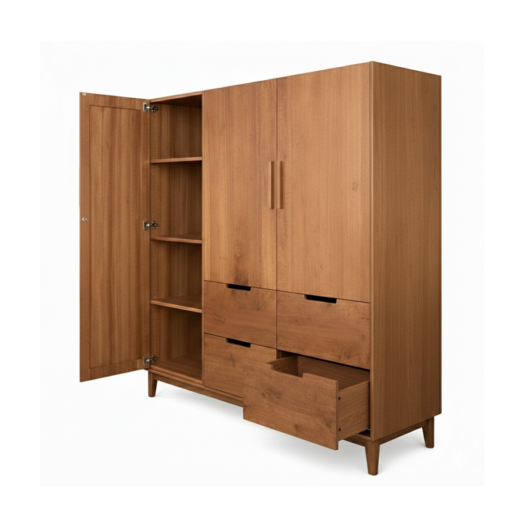 Heavenly Olympus Teak Wardrobe