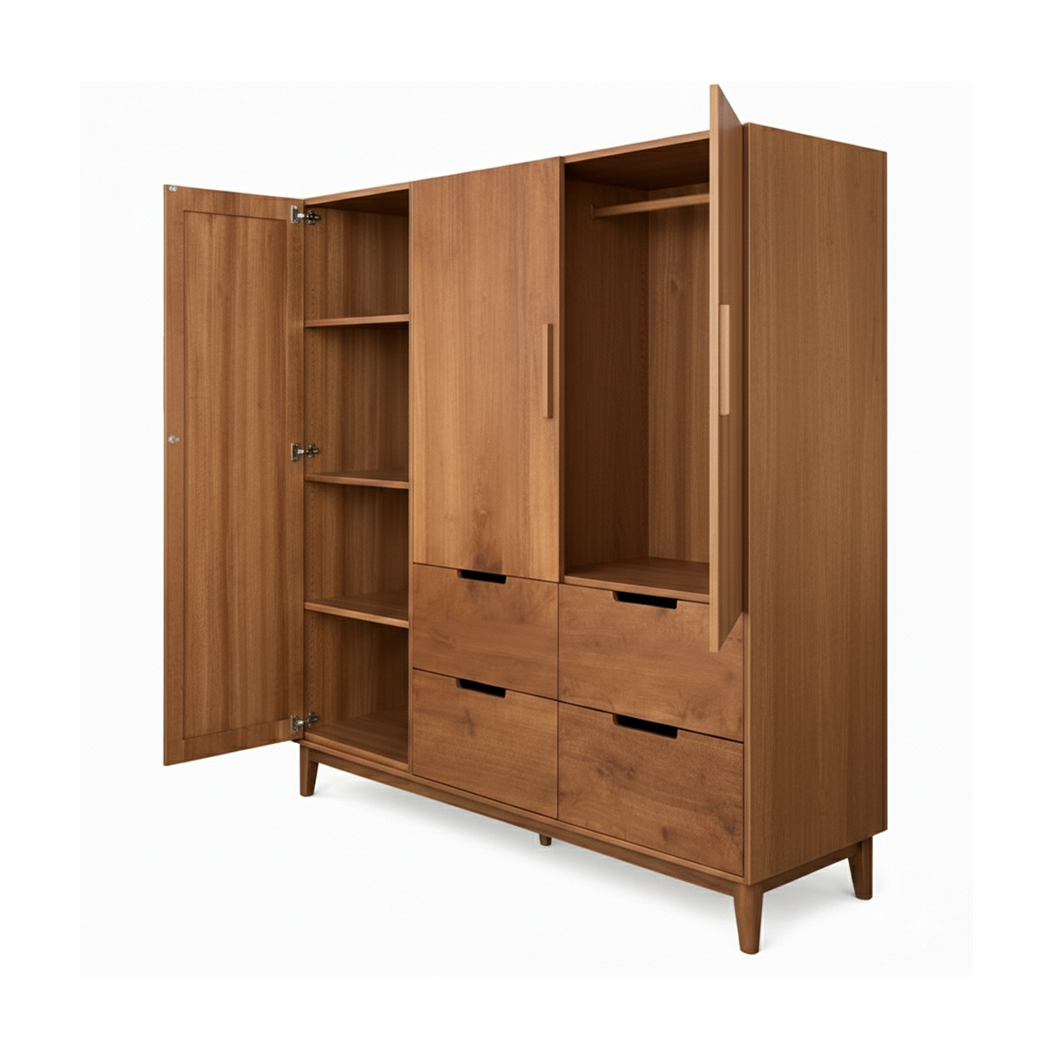 Heavenly Olympus Teak Wardrobe