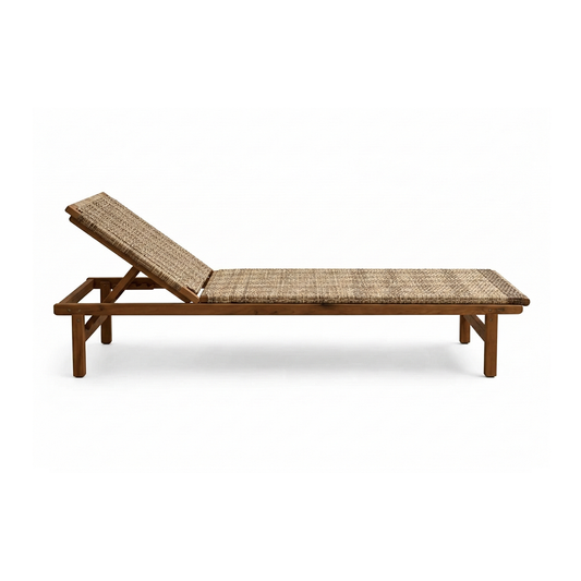 Heavenly Rattan Webbing Sun Lounger