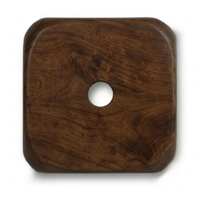 Heavenly Hand Carved Teak Stool