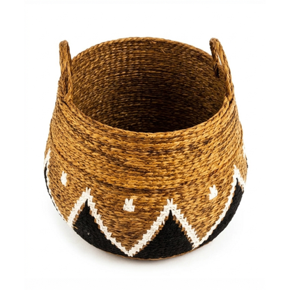 Heavenly Peak Black 2 piece Basket Set