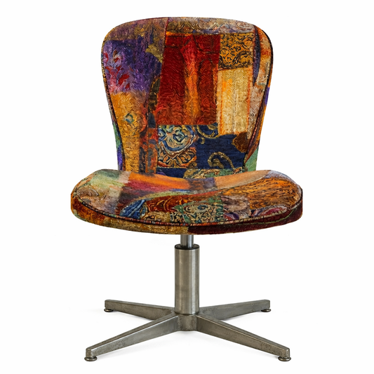 Heavenly Painted Teak Chair