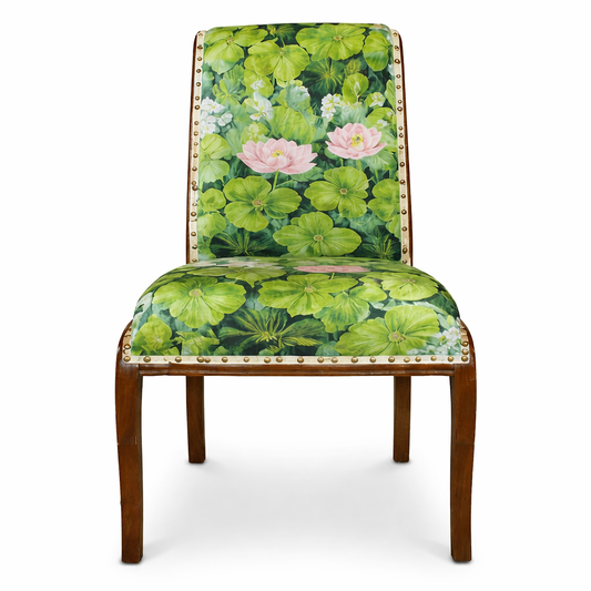 Heavenly Painted leather Classic Chair