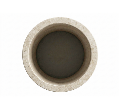 Heavenly Lime Stone Pedestal Sink