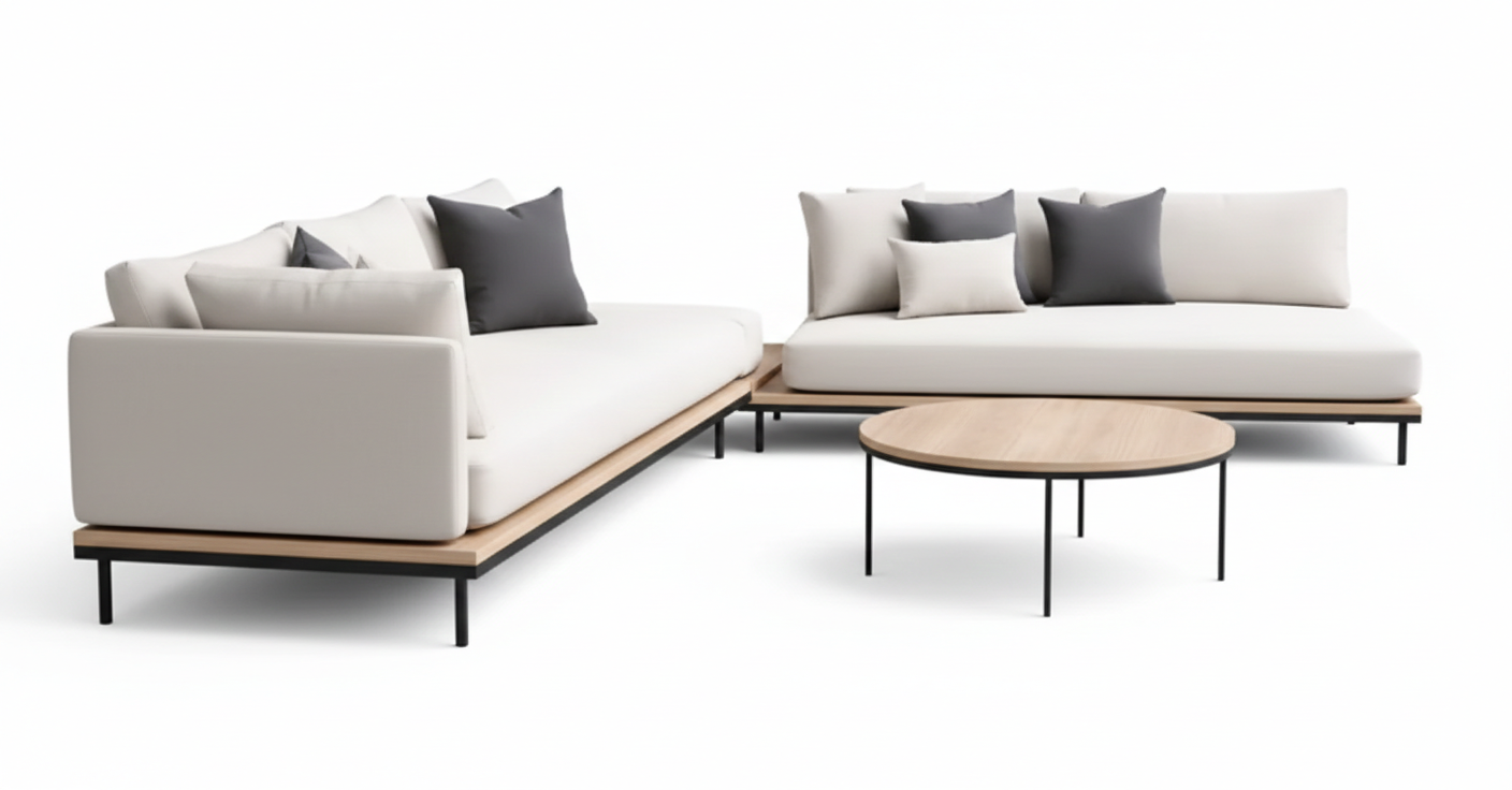 Heavenly Contemporary Living Set