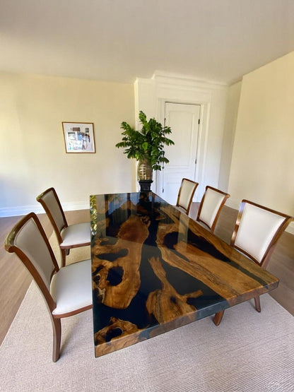 Sustainable teakwood and resin dining room furniture – Heavenly Home Furniture